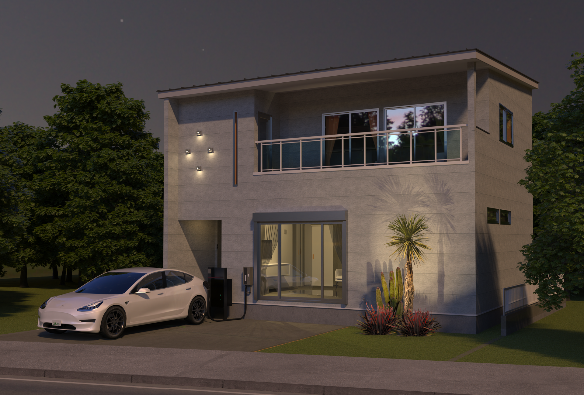 LCCM住宅のエネルギー創出とライフサイクルカーボンマイナス