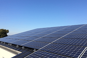 ソーラーパネルの写真