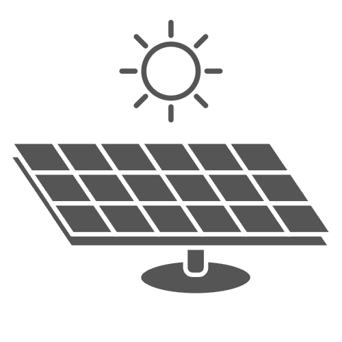 野立て太陽光発電アイコン