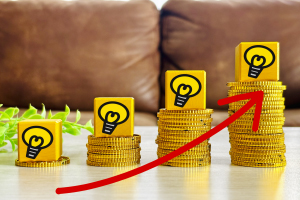 狭い空き地の写真