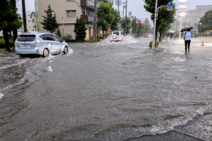台風やゲリラ豪雨